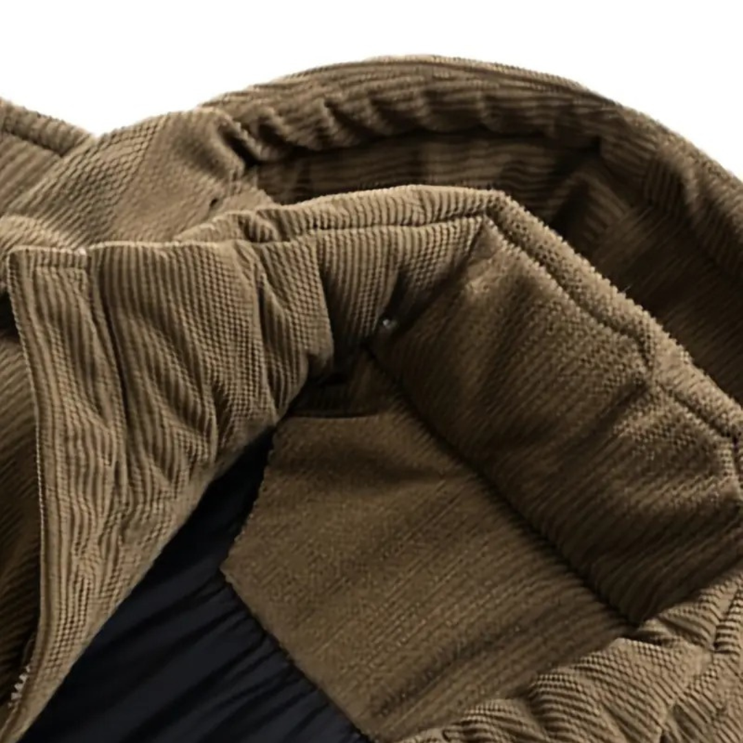 Herre Vinterjakke Med Hette Moderne Design 5