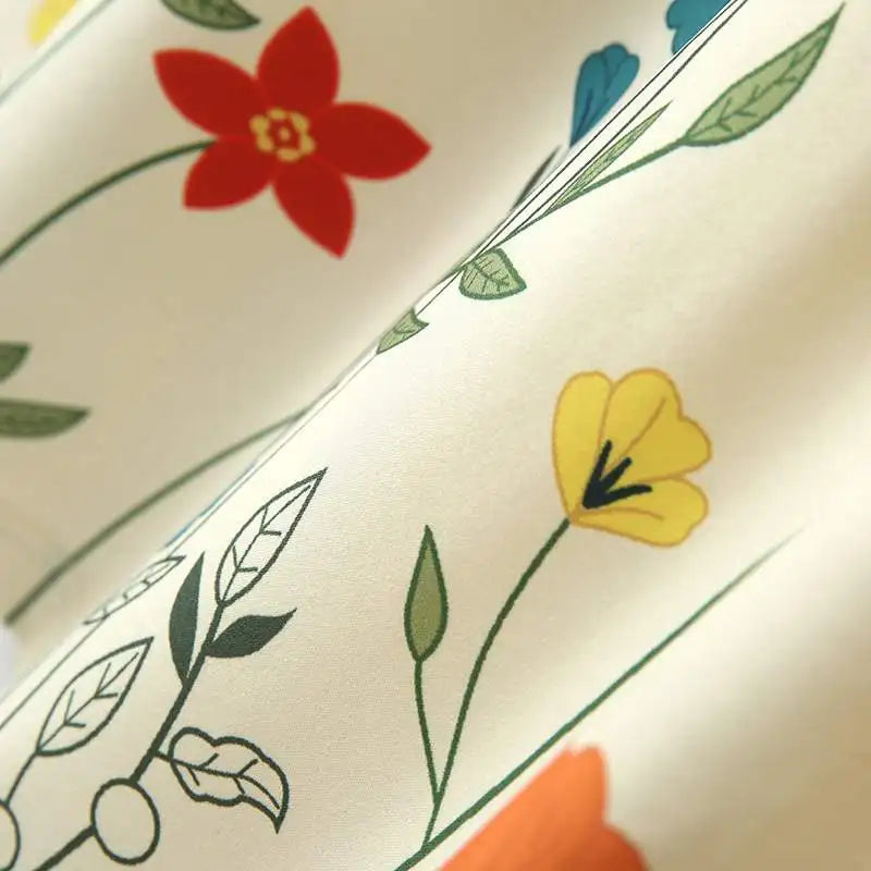 Herreskjorte Blomsterdesign Avslappet Stil 8