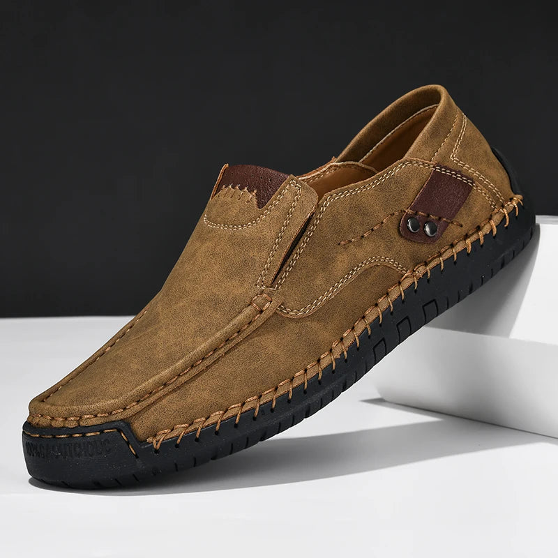 Herresko Slip On Komfortable Mokkasiner 5