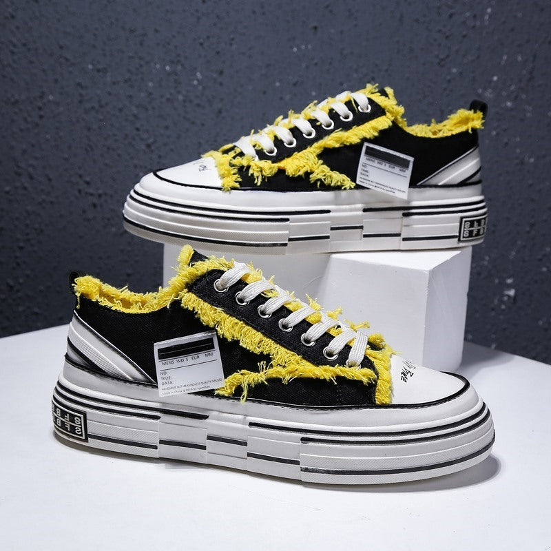 Herresko Stilig Canvas Design Allsidig 7