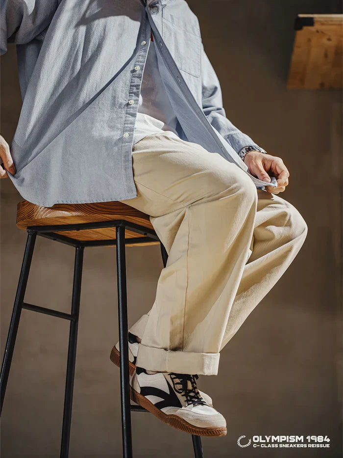 Herresneakers Klassisk 80-talls Stil 8