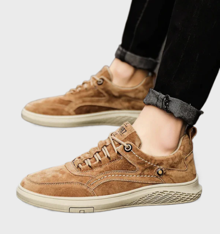 Herresneakers Lave Tidløst Design Moderne Stiltrekk 4