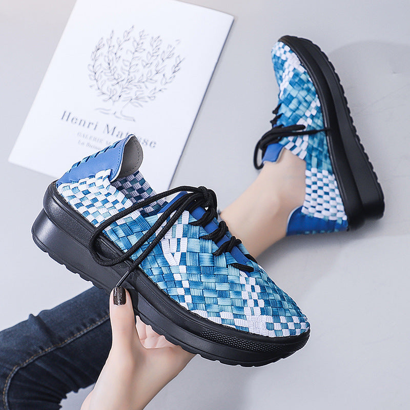 Joggesko Dame Flettet Design for Komfort og Stil 2