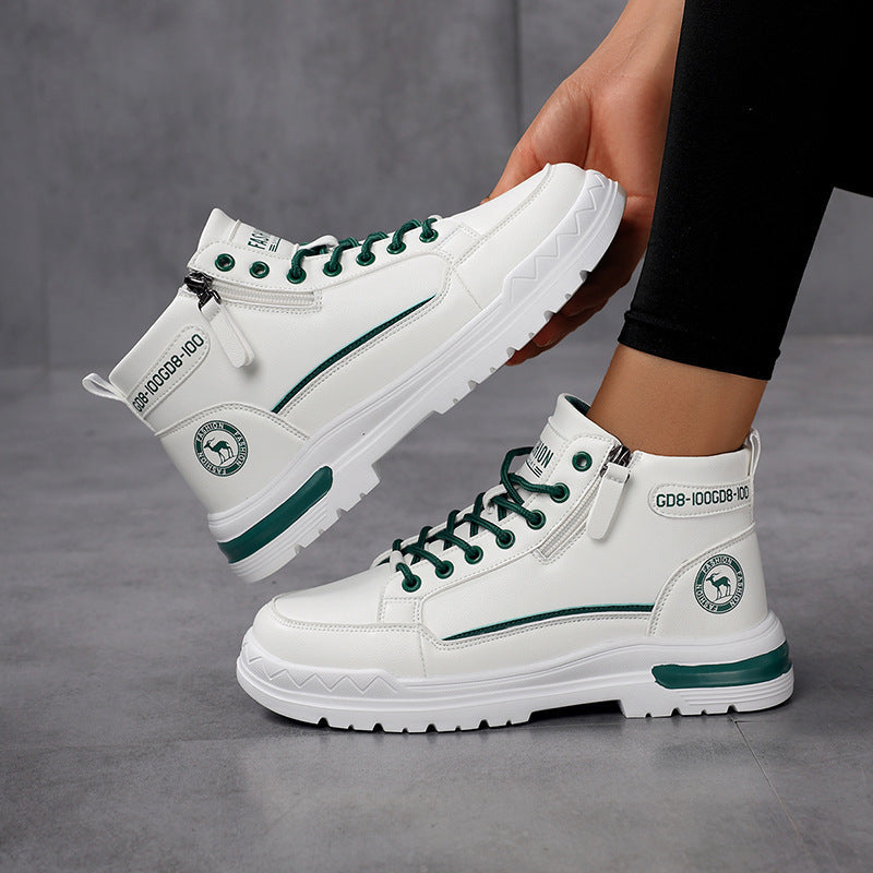 Joggesko Dame High-Top med Snøring for Urban Livsstil 0