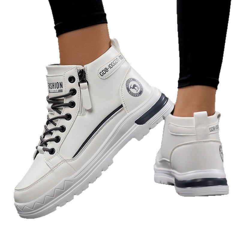 Joggesko Dame High-Top med Snøring for Urban Livsstil 5