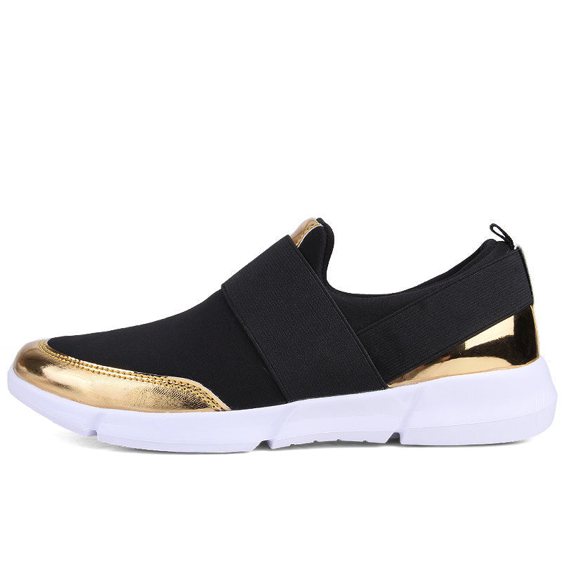 Joggesko Dame Slip-On med Trendy Design og Fleksibel Såle 2