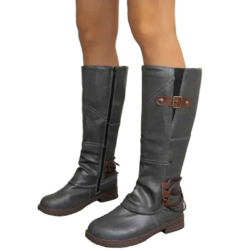 Knehøye Støvler for Damer med Elegant Design 3