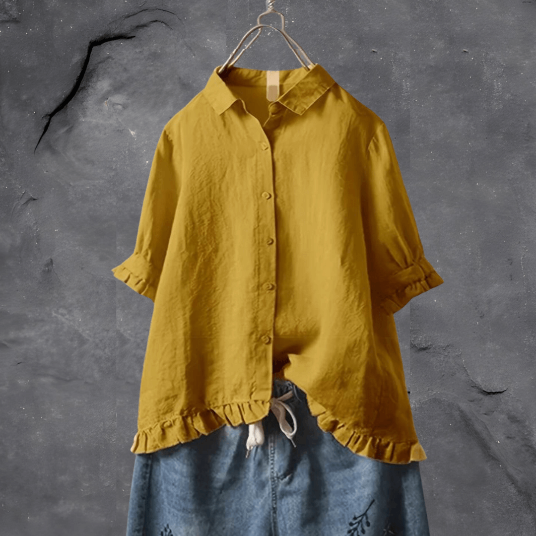 Kvinne Bluse Moderne Design Stoff 2
