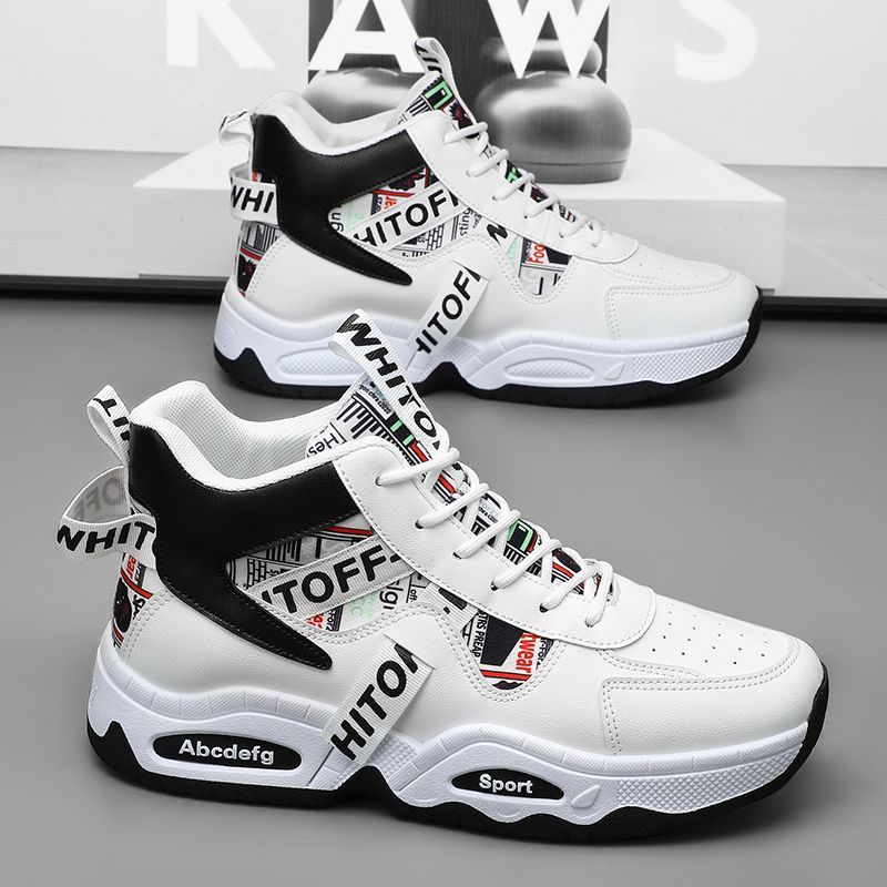 Kvinne High-Top Joggesko med Innovativ Demping 4