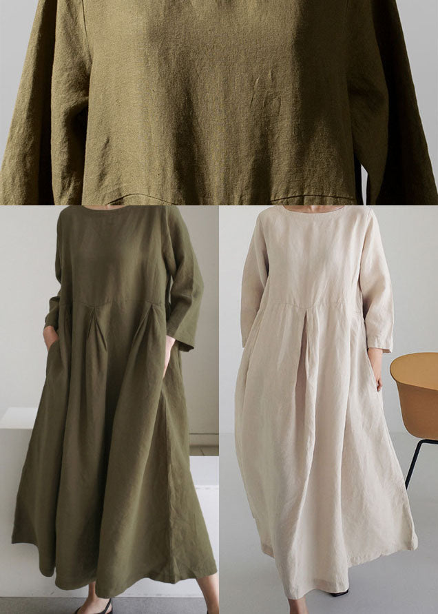 Kvinne Korte Kjole med Lommer og Patchwork 2