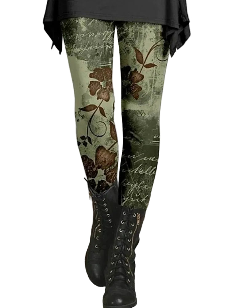 Kvinne Leggings Boho Stil 0