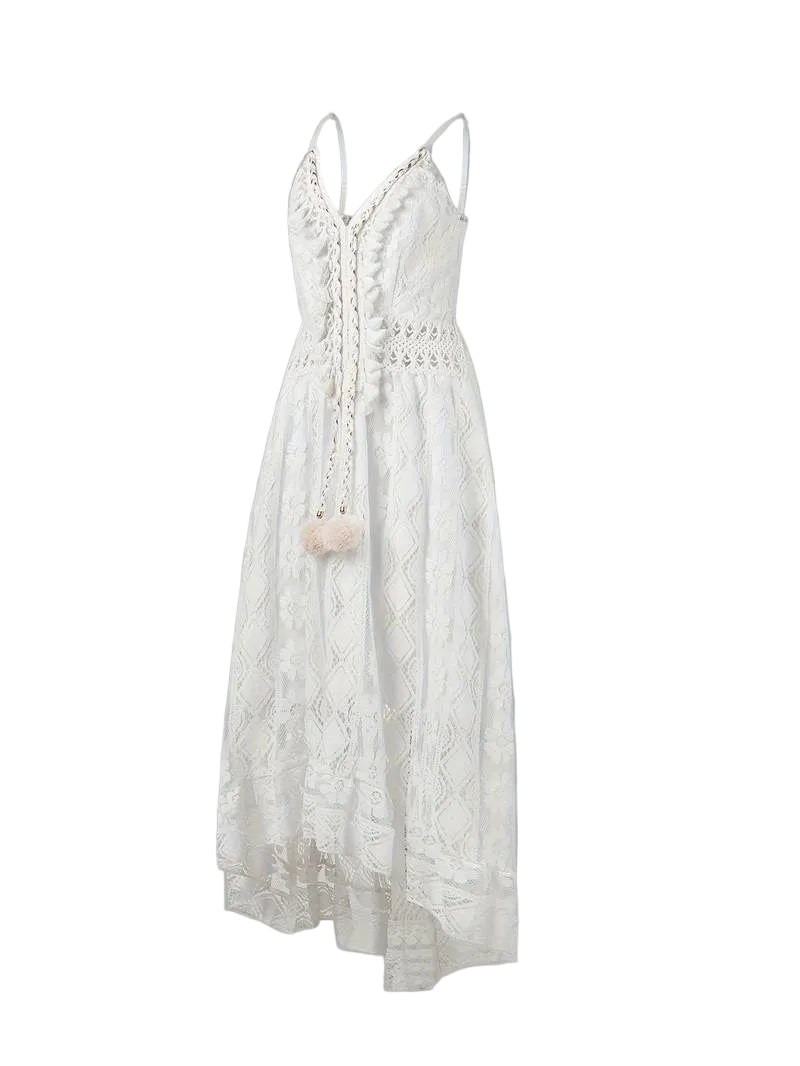 Kvinne Maxi Kjole Boho Stil 3
