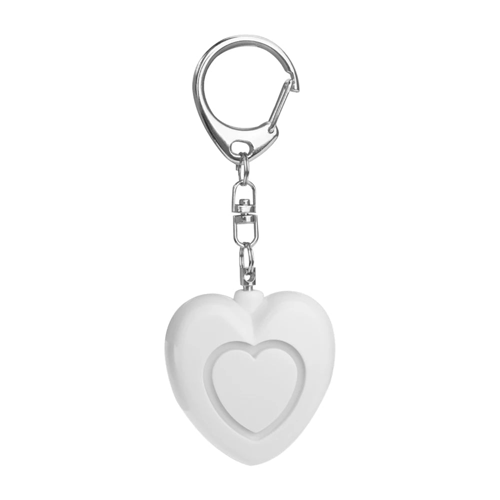 Kvinne Nøkkelring Alarm med LED Lys 9