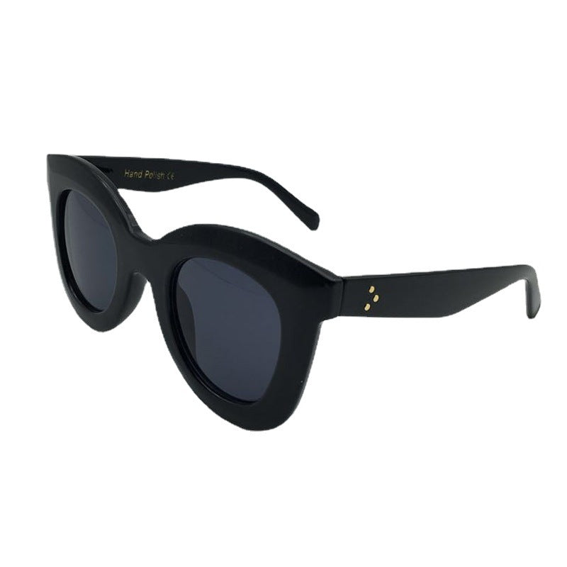 Kvinne Overdimensjonerte Solbriller Trendy Design 3