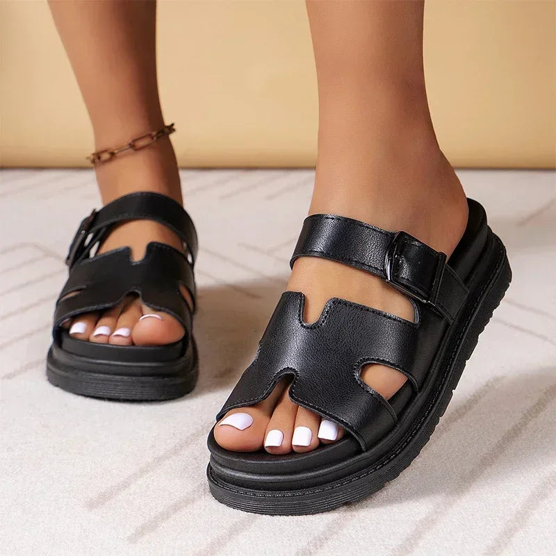 Kvinne Sandaler Plattform Stil 6