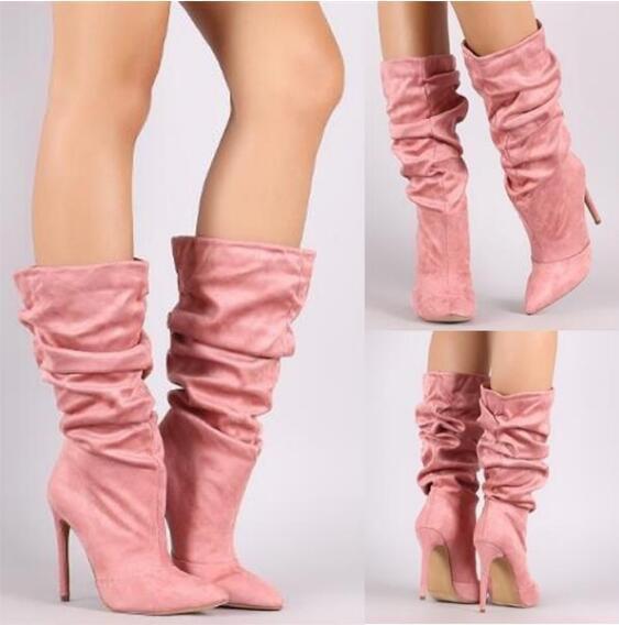 Kvinne Stiletto Støvler Moderne Design 3