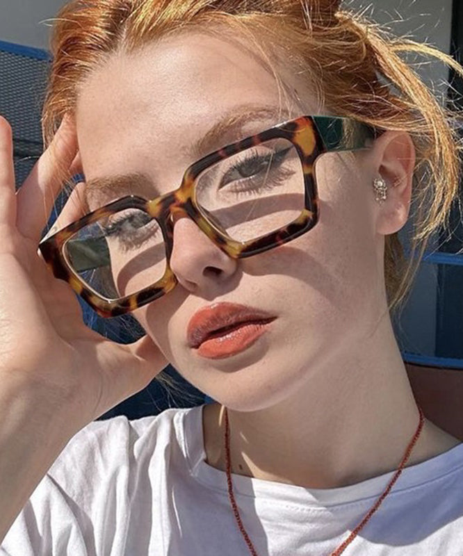 Kvinnelige Lesebriller Firkantet Boho Stil 3