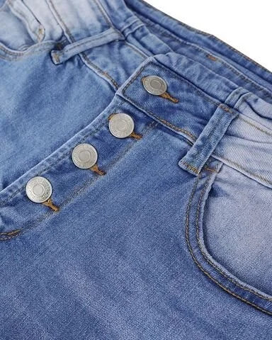Kvinnens Bootcut Jeans med Høy Midje 7