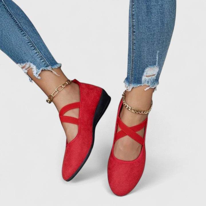 Kvinnens Slip-On Sko Komfortabel Tidløs Design 3