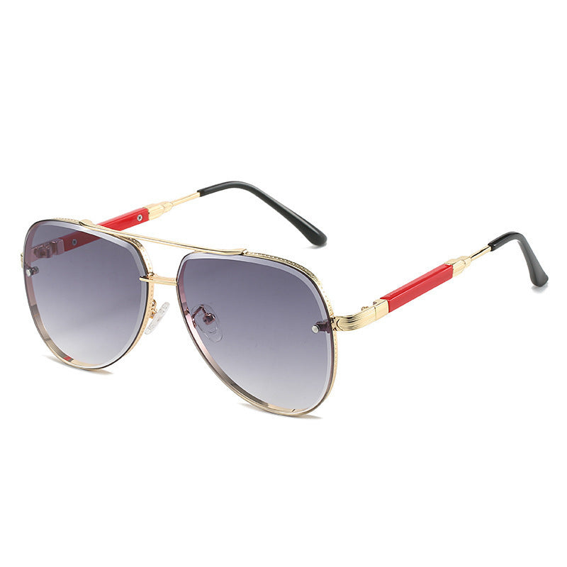 Kvinners Aviator-solbriller med Gradient Design 1