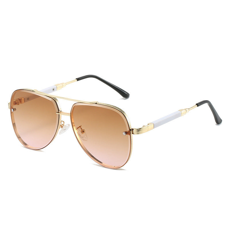 Kvinners Aviator-solbriller med Gradient Design 5