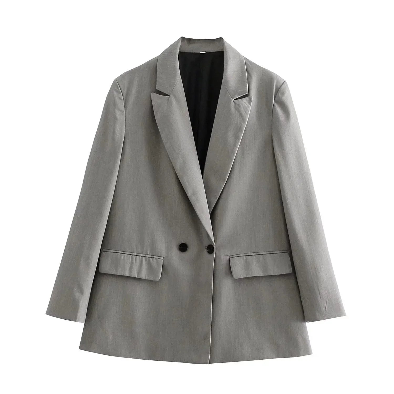 Kvinners Blazer Dobbeltspent 4