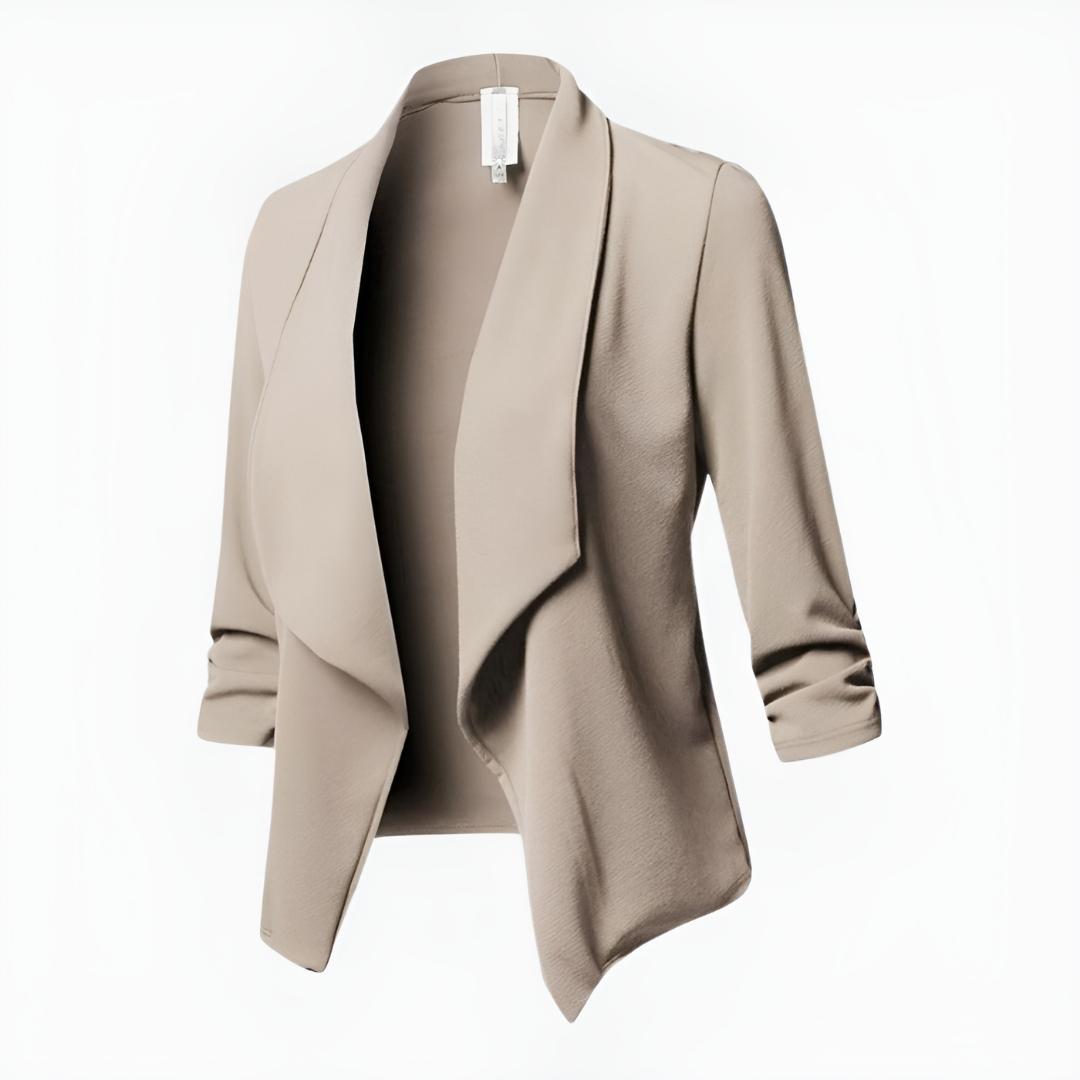Kvinners Blazer med Åpen Front 5