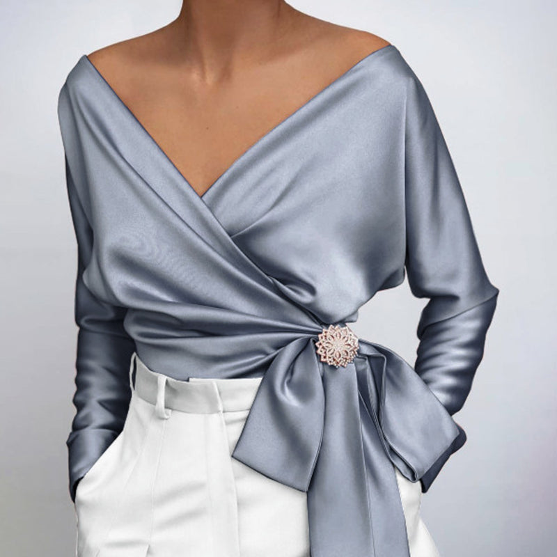 Kvinners Bluse med Klassisk Snitt 3