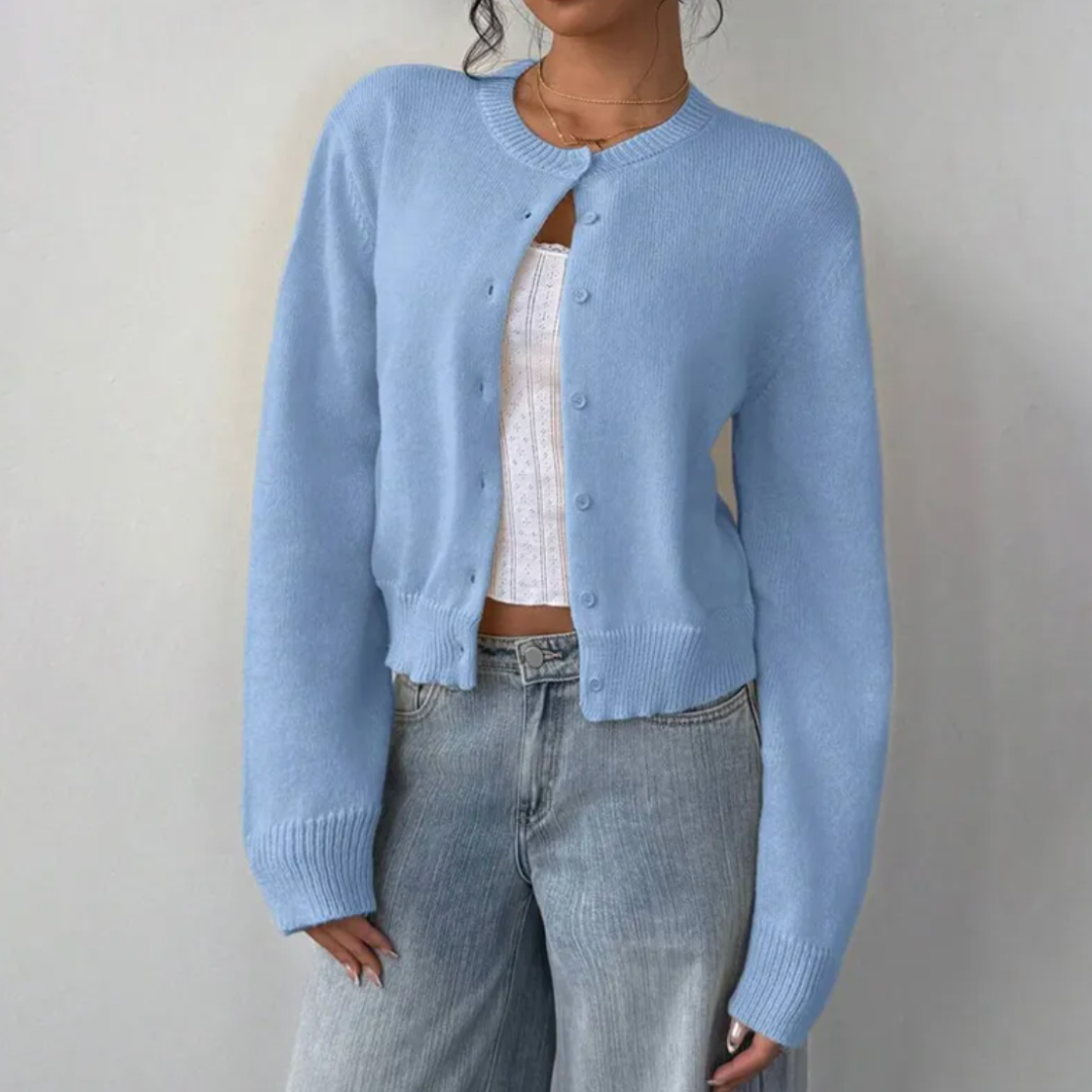 Kvinners Cardigan med Moderne Design 11