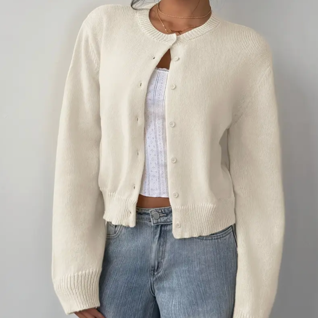 Kvinners Cardigan med Moderne Design 1