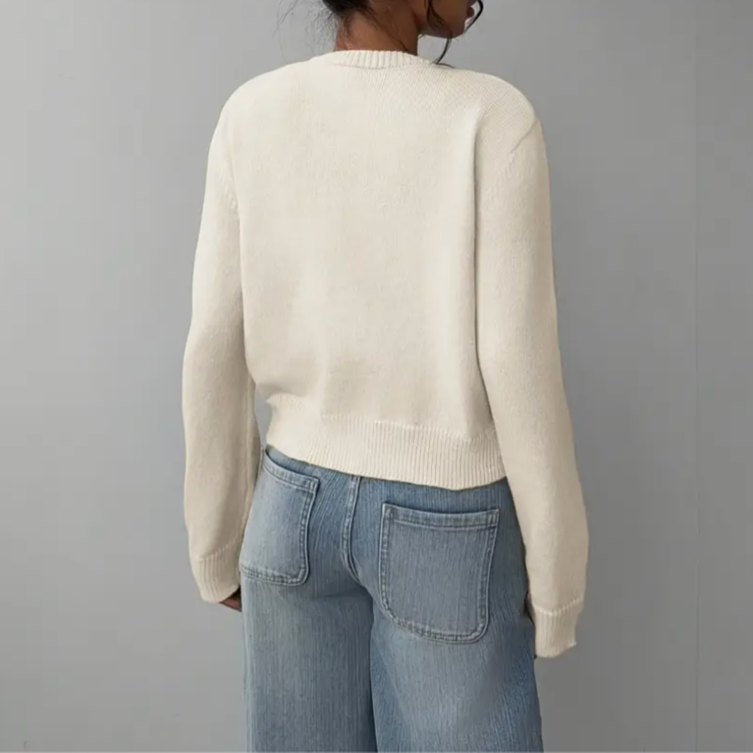 Kvinners Cardigan med Moderne Design 3