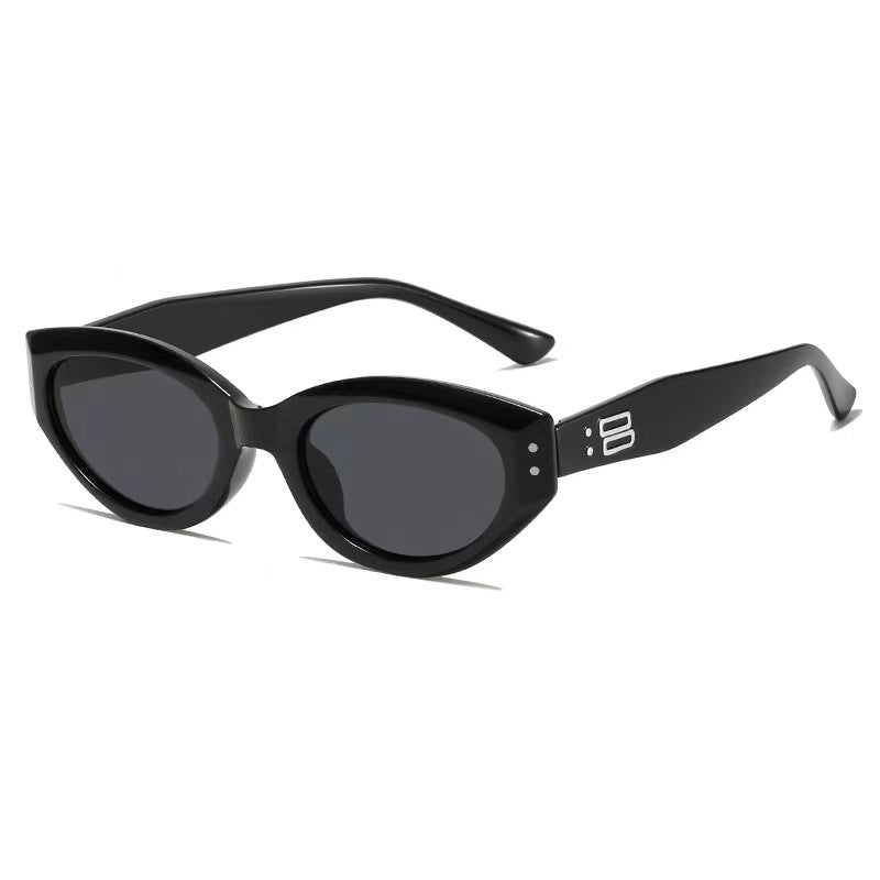 Kvinners Cat Eye Solbriller Stilig 0