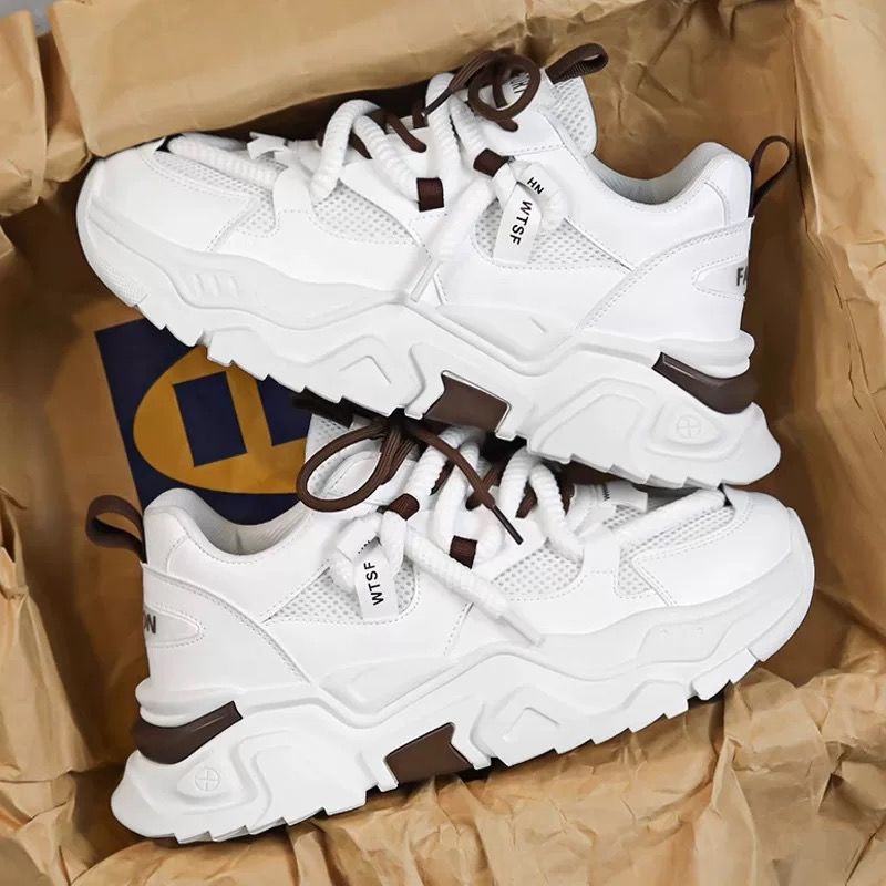 Kvinners Chunky Sneakers Trendy Design 2