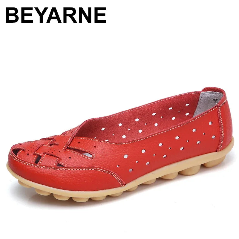 Kvinners Flate Sko Loafers 0