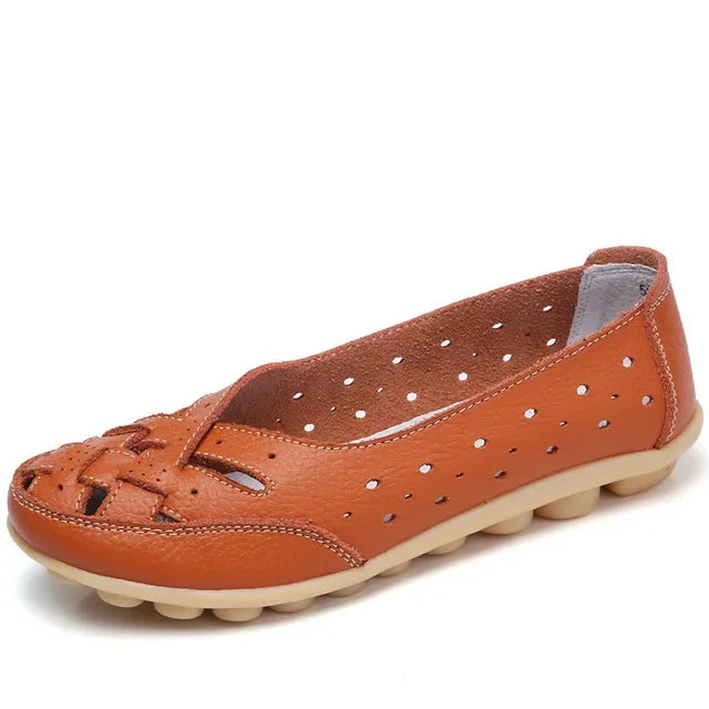 Kvinners Flate Sko Loafers 10