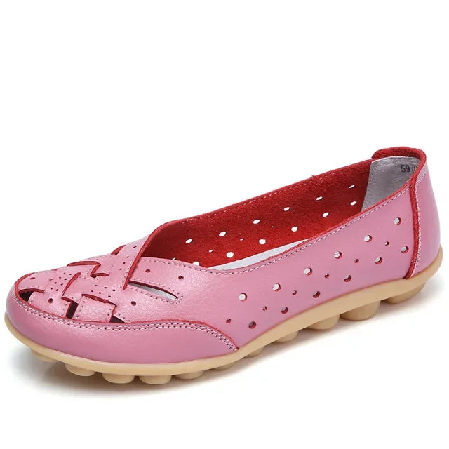 Kvinners Flate Sko Loafers 13
