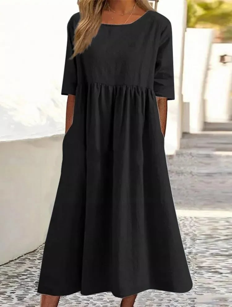 Kvinners Fritidskjole Uformell Stil 4