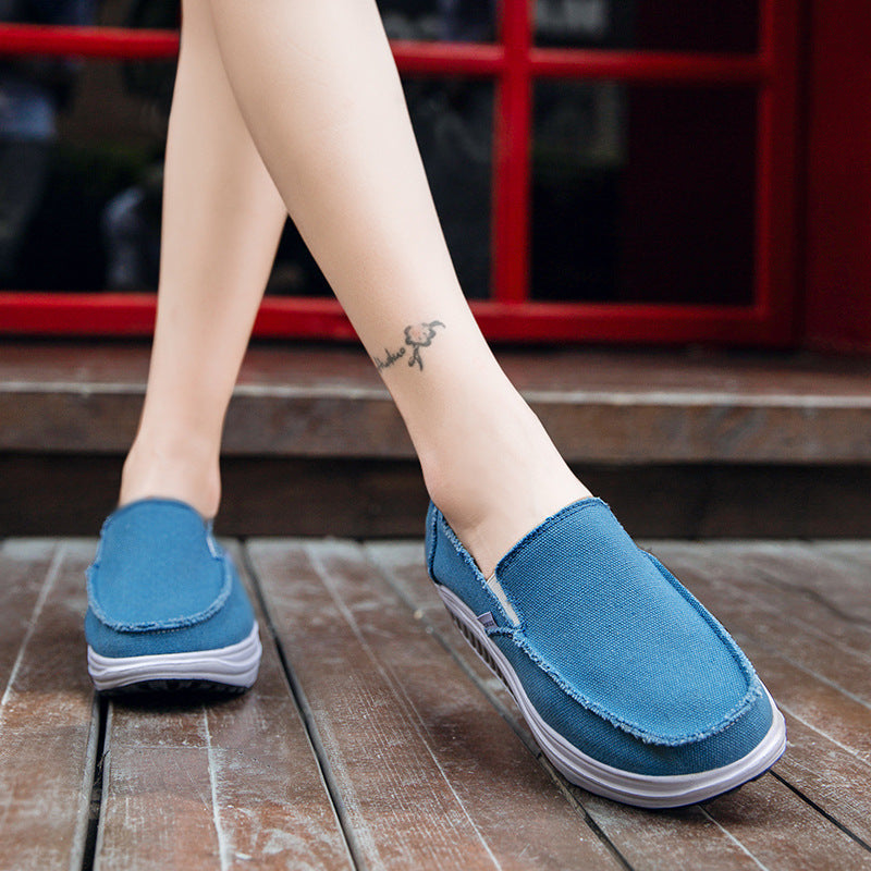Kvinners Fritidssko Slip-on med Fleksibel Design 2