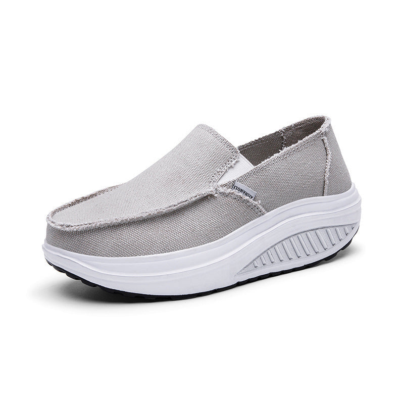 Kvinners Fritidssko Slip-on med Fleksibel Design 7