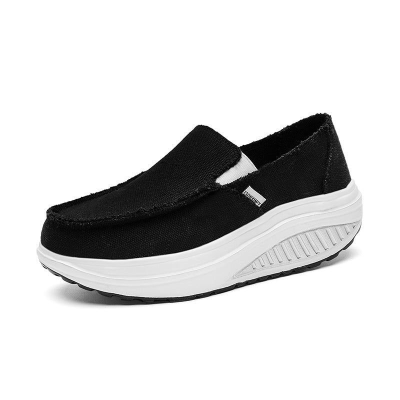 Kvinners Fritidssko Slip-on med Fleksibel Design 8
