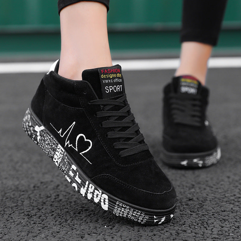 Kvinners High-Top Sneakers Unik Design 1