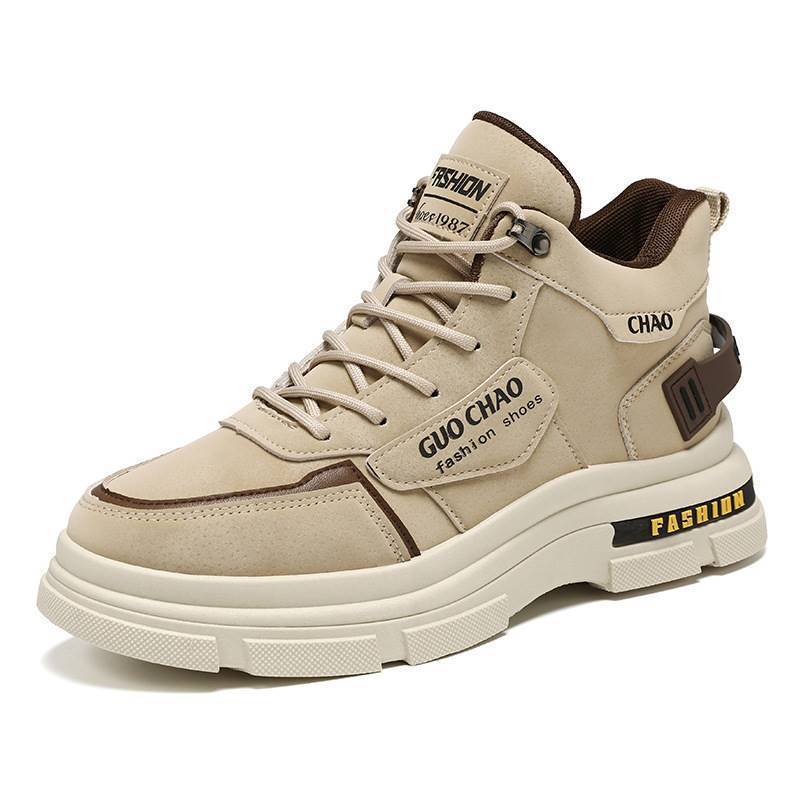 Kvinners Høytoppede Sneakers med Moteriktig Design 1