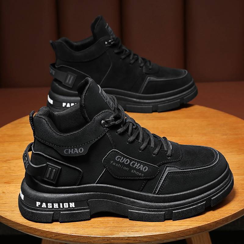 Kvinners Høytoppede Sneakers med Moteriktig Design 2