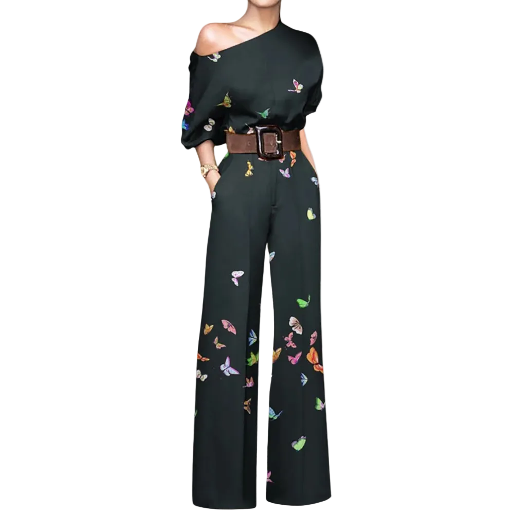 Kvinners Jumpsuit Stilig Design 0