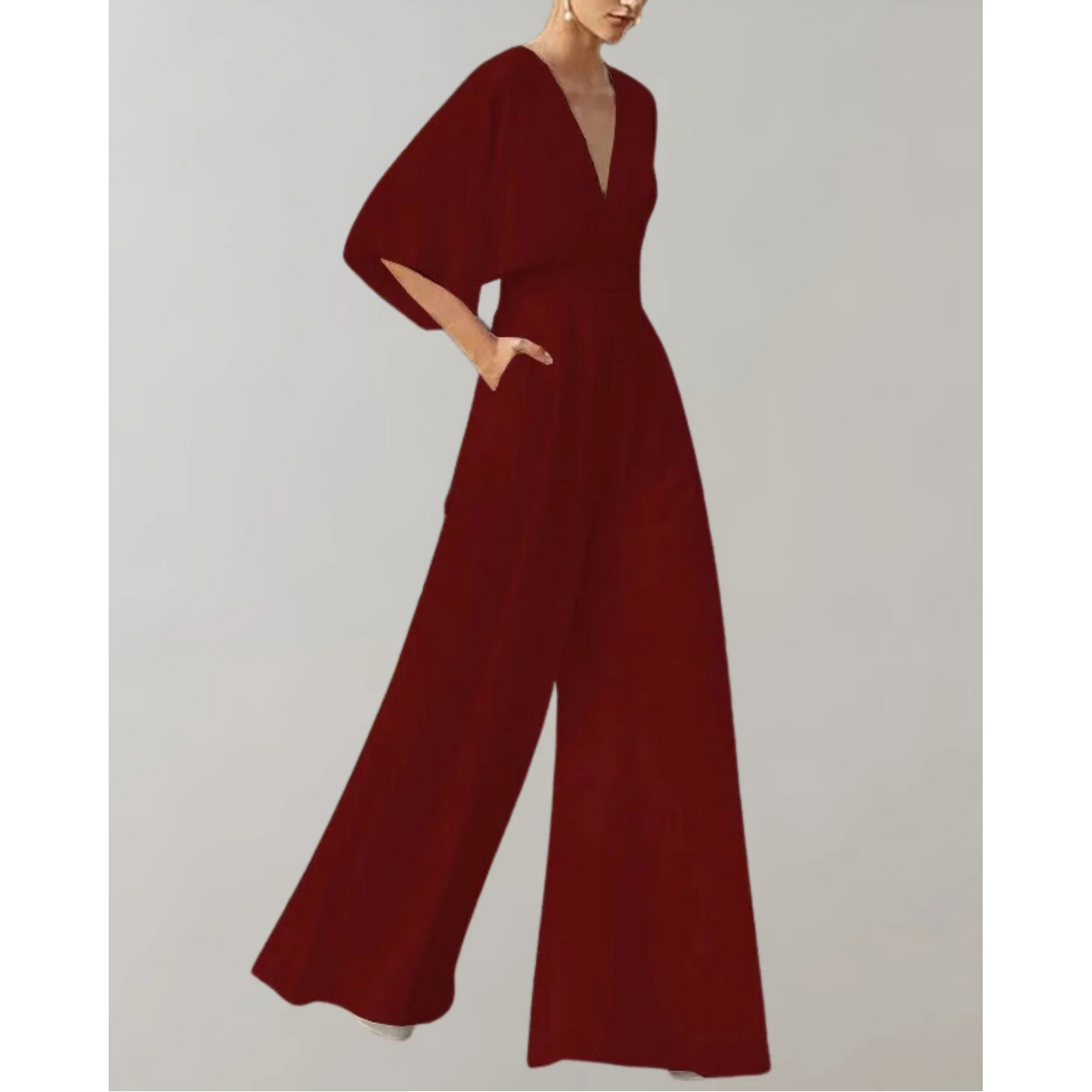 Kvinners Jumpsuit med Elegant Snitt 4