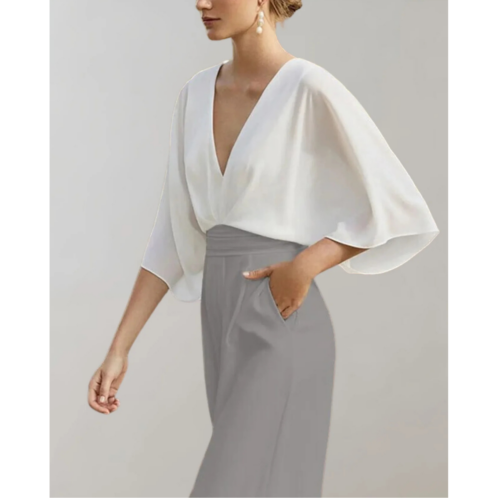 Kvinners Jumpsuit med Elegant Snitt 8