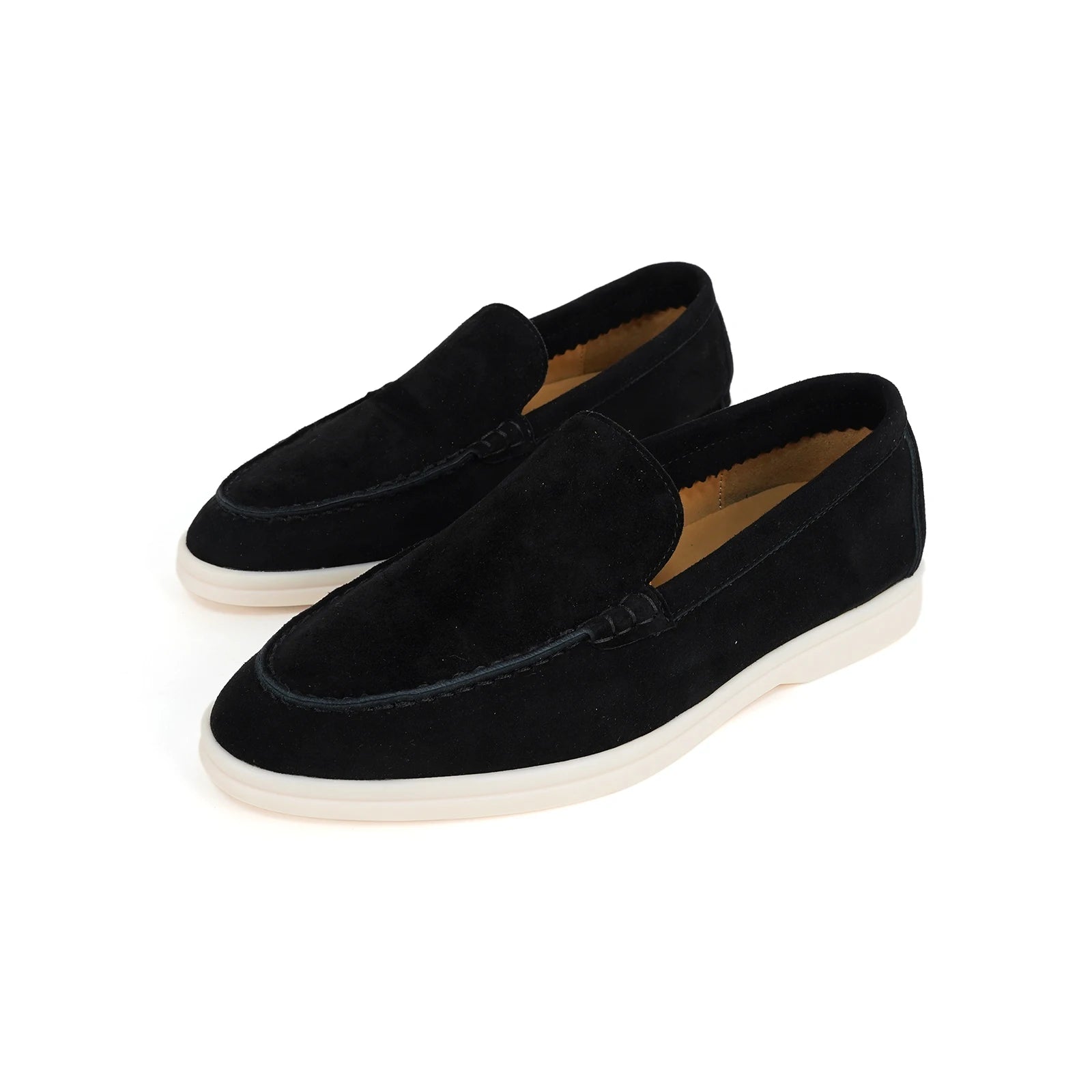 Kvinners Loafers Flate Gåsko 21