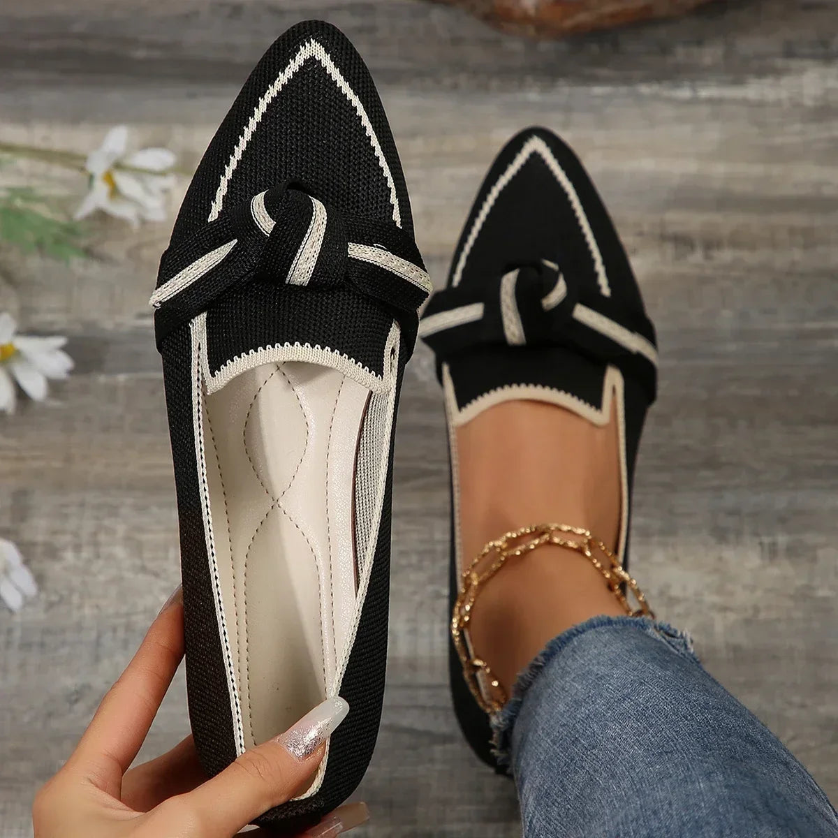 Kvinners Loafers Uformell Stil 3