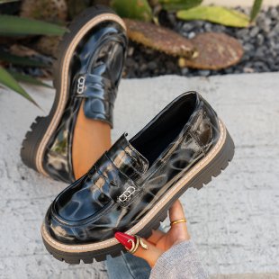 Kvinners Loafers med Plattform og Elegant Design 0