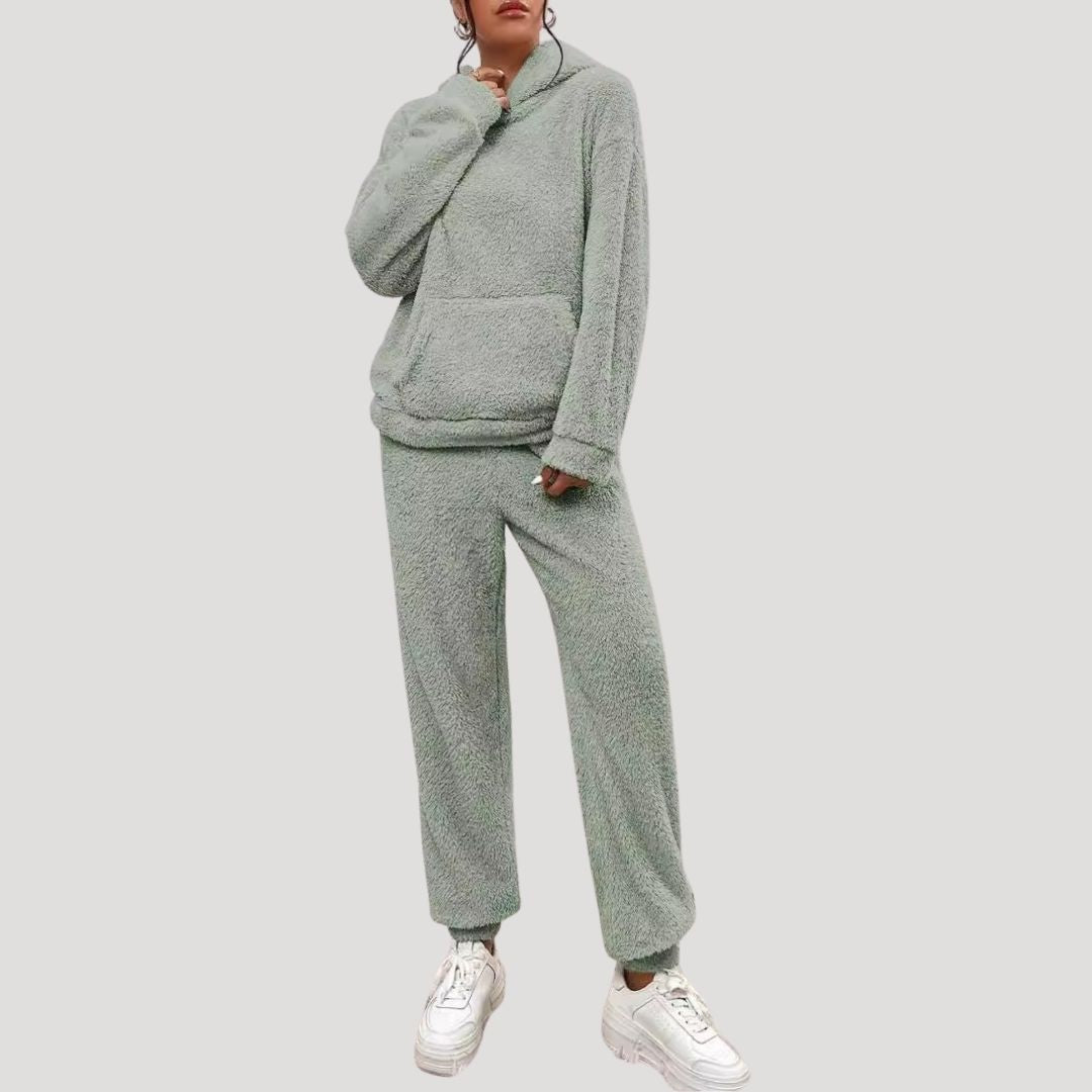 Kvinners Loungewear Sett med Hette 8